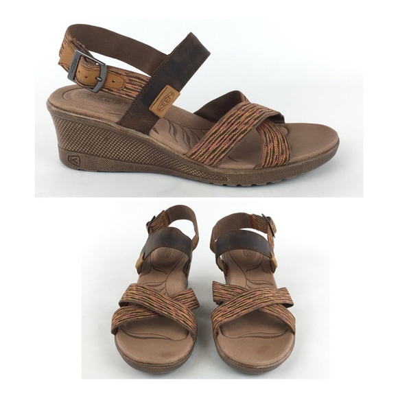 keen wedge sandals